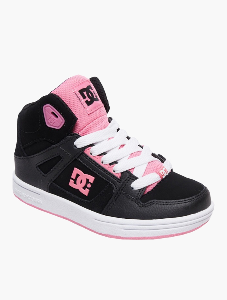 MyRunway Shop DC Shoes GIrls Pure High Top Sneakers for Kids